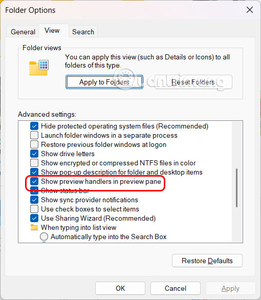 How to fix Word file preview error in Explorer Picture 1