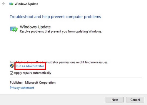 How to fix frozen Windows Update error Picture 7