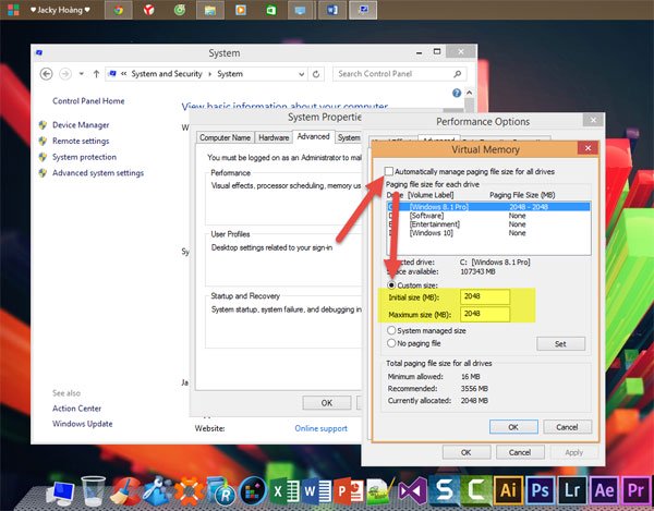 How to fix Full Disk 100% error on Windows 10 Picture 3