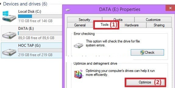 How to fix Full Disk 100% error on Windows 10 Picture 4