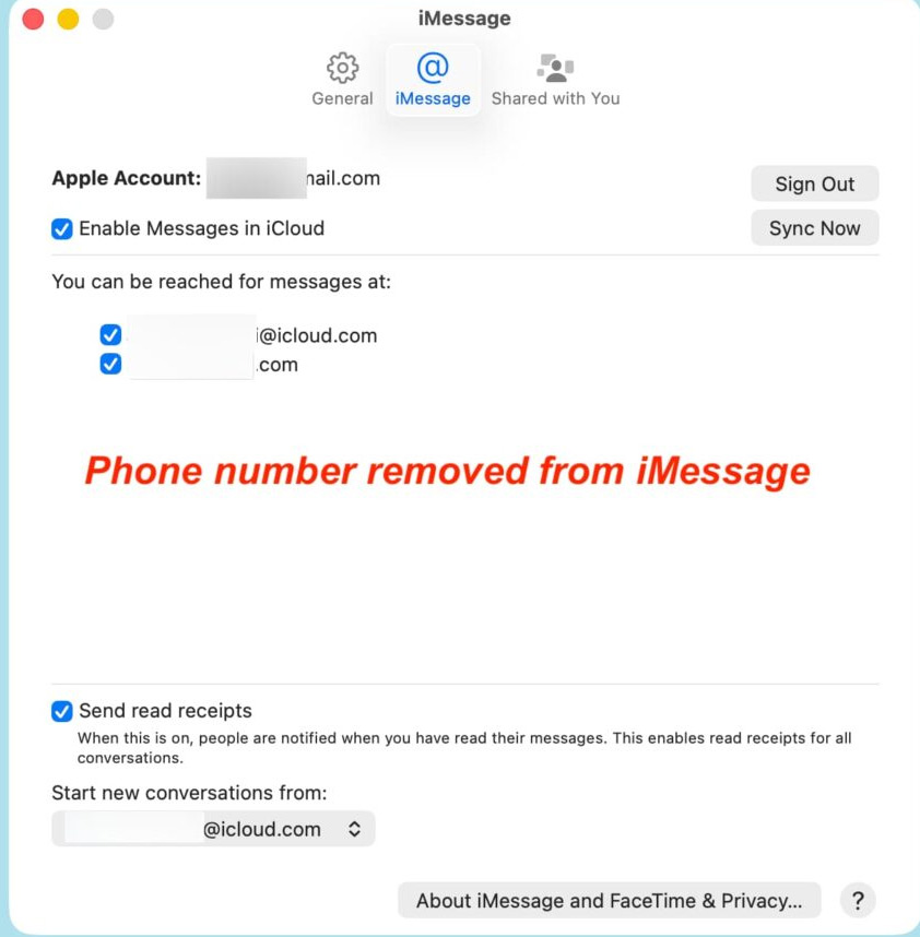 How to fix iPhone messages not forwarding on Mac Picture 7