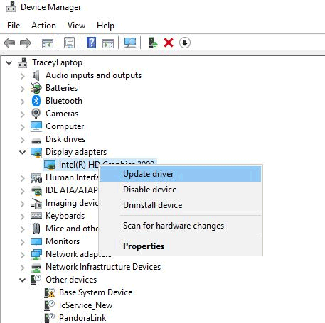 How to fix laptop screen shaking effectively at home Picture 3
