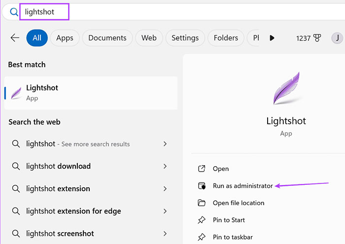 How to fix Lightshot not working on Windows Picture 2