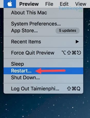 How to fix Macbook black screen error after sleep Picture 5