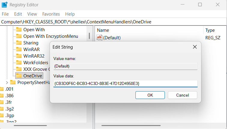 How to fix missing context menus on OneDrive Picture 3