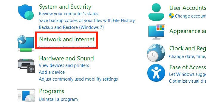 How to fix the Network and Sharing Center not opening error. Picture 4