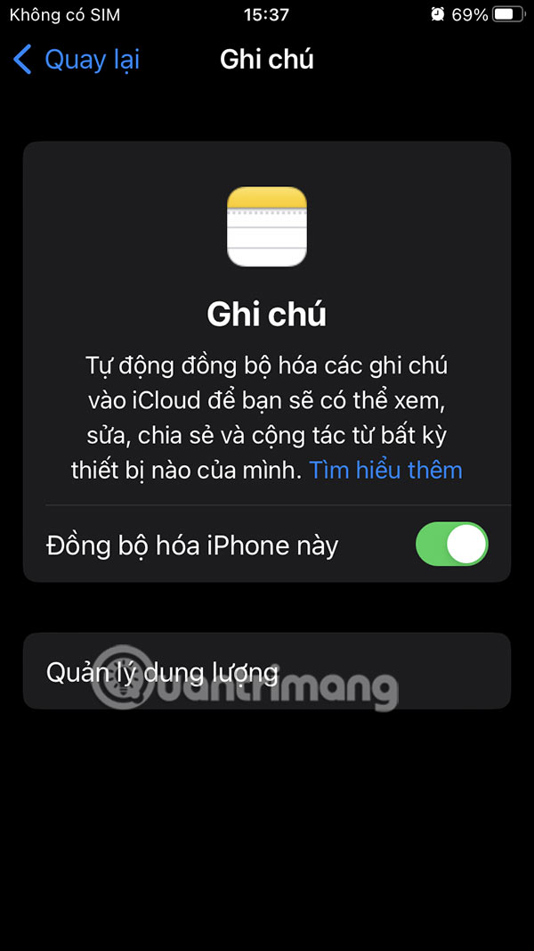 How to fix Notes not syncing between iPhone and Mac Picture 2