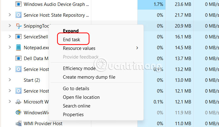 How to fix Snipping Tool keeps showing error Picture 1