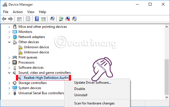 How to fix sound errors on Windows 10, fix Windows 10 sound errors Picture 13
