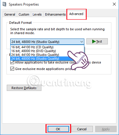 How to fix sound errors on Windows 10, fix Windows 10 sound errors Picture 8