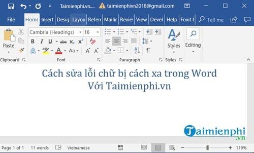 Picture 10 of How to fix spaced-out text in Word