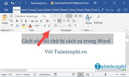Picture 6 of How to fix spaced-out text in Word