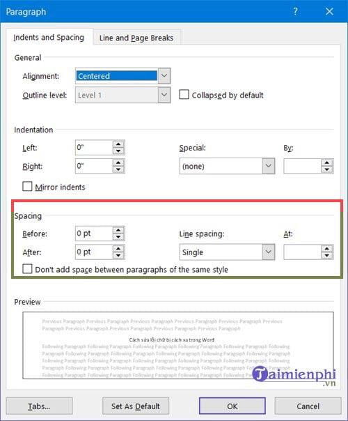 Picture 9 of How to fix spaced-out text in Word