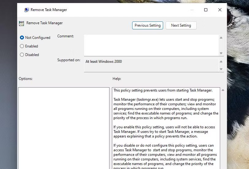 How to fix Task Manager not working in Windows Picture 3