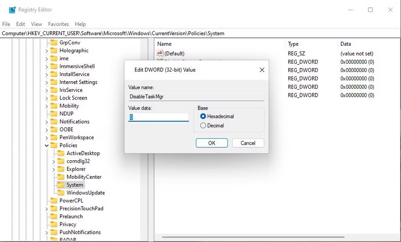 How to fix Task Manager not working in Windows Picture 7