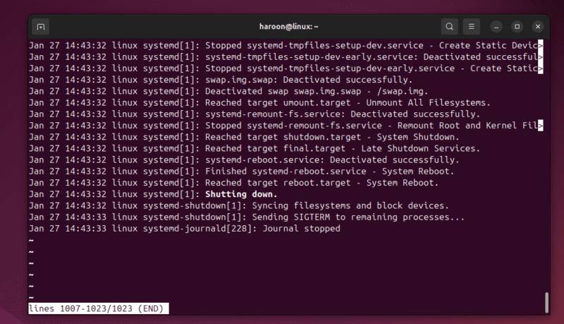 How to fix the 'A Stop Job is Running' message during shutdown on Linux. Picture 3