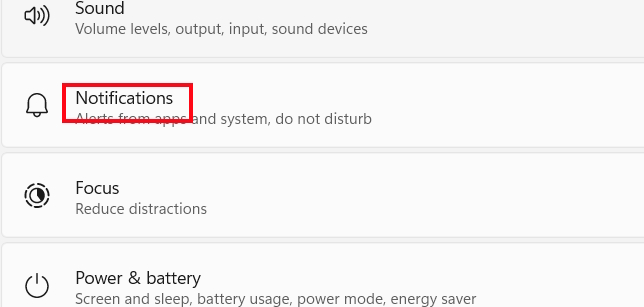 How to fix no low battery notification error on Windows 11 Picture 2