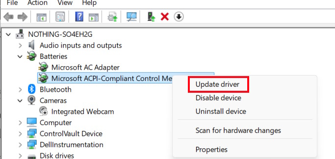 How to fix no low battery notification error on Windows 11 Picture 5