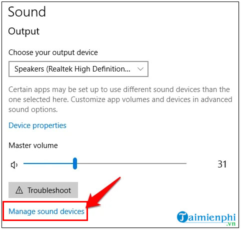 How to fix the error of computer losing sound, laptop has no sound Picture 24