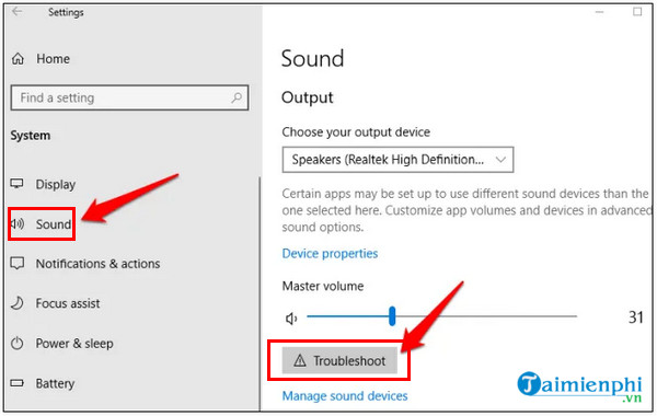 How to fix the error of computer losing sound, laptop has no sound Picture 26