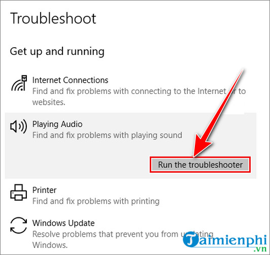 How to fix the error of not being able to hear music or sound when plugging headphones into the computer Picture 9