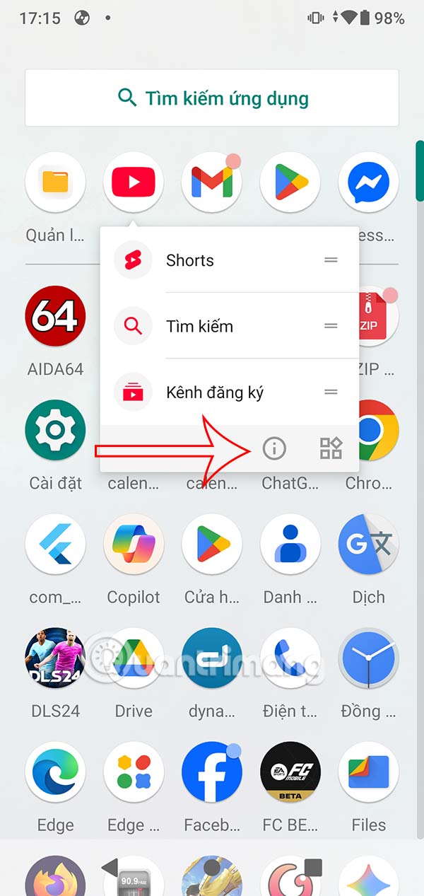 How to fix the error of not being able to open YouTube links using the application Picture 1