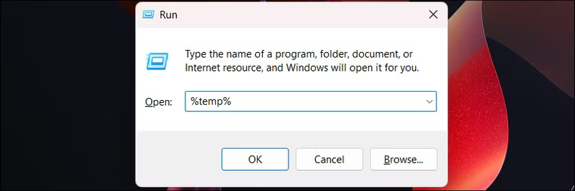 How to fix temporary files taking up a lot of space on your computer Picture 3