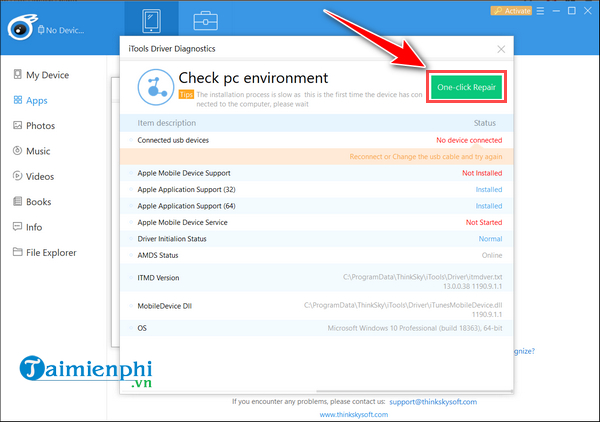 Picture 8 of How to fix the iTools error where it doesn't recognize iTunes.