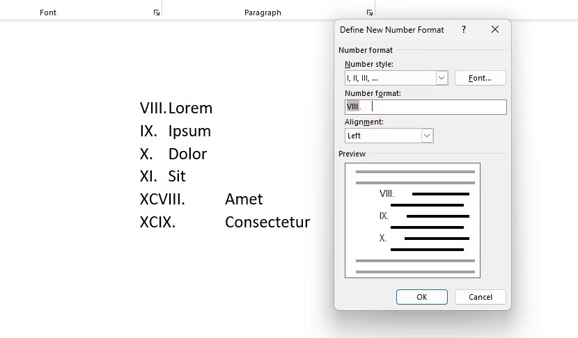 How to fix the problem of Word's numbered lists having annoying formatting Picture 5