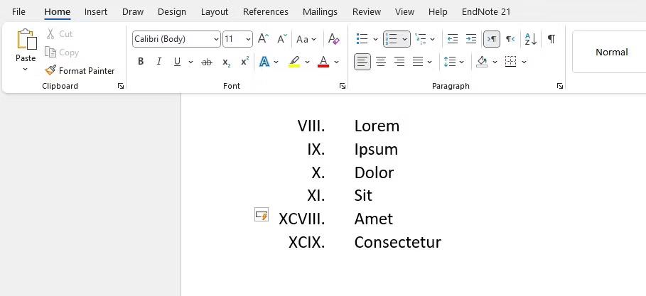 How to fix the problem of Word's numbered lists having annoying formatting Picture 6