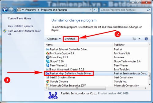 Picture 5 of How to fix the 'Realtek HD Audio Manager has stopped working' error when starting your computer or laptop.