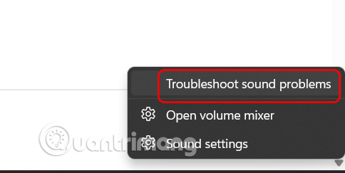 How to fix sound loss error when updating Windows 11 Picture 1