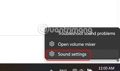 How to fix sound loss error when updating Windows 11 Picture 2