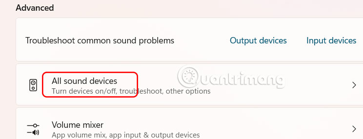 How to fix sound loss error when updating Windows 11 Picture 7