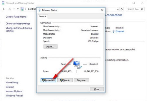 Picture 4 of How to fix the yellow exclamation mark error on a computer network