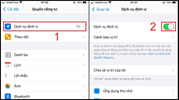 How to fix when iPhone maps do not show route Picture 3
