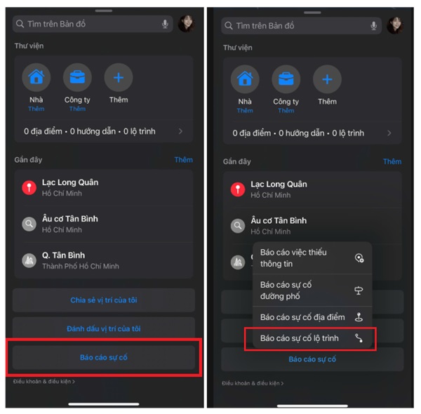 How to fix when iPhone maps do not show route Picture 7