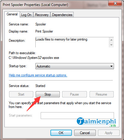 How to fix Windows cannot connect to the printer error, cannot connect to the printer Picture 6