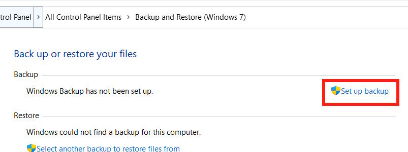 How to fix a stuck Windows Restore error. Picture 4