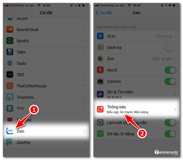 How to fix Zalo not ringing when there is an incoming call Picture 7