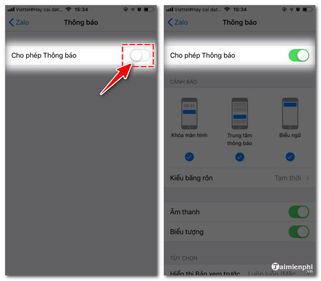 How to fix Zalo not ringing when there is an incoming call Picture 8