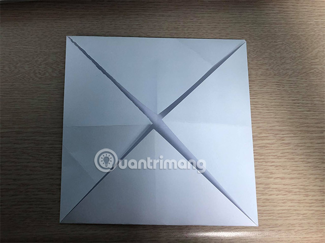 Picture 3 of How to fold a flat-bottomed boat with a canopy.