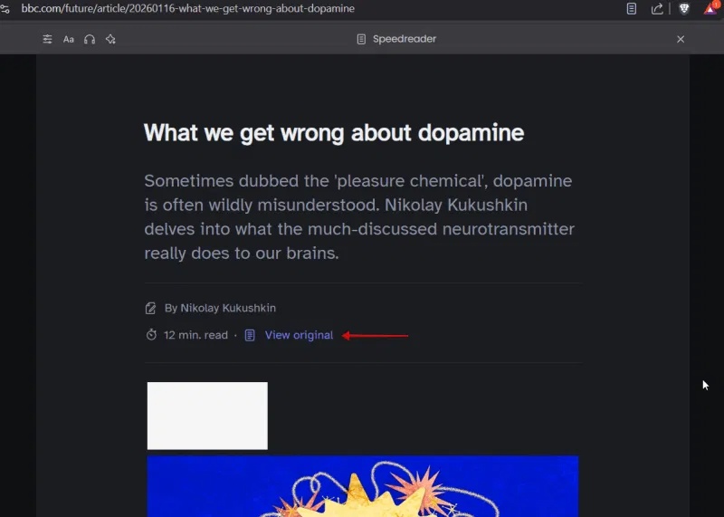 How to force Reader Mode to display on all websites Picture 12