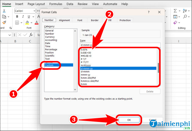 How to format dates in Excel quickly and easily Picture 6
