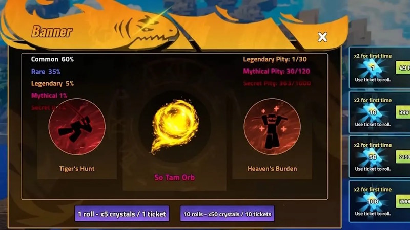 How to get all the Orbs in Heavyweight Fishing on Roblox Picture 2