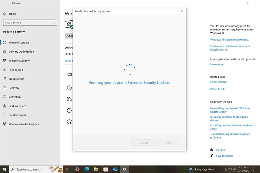 How to get another year of free Windows 10 updates Picture 7