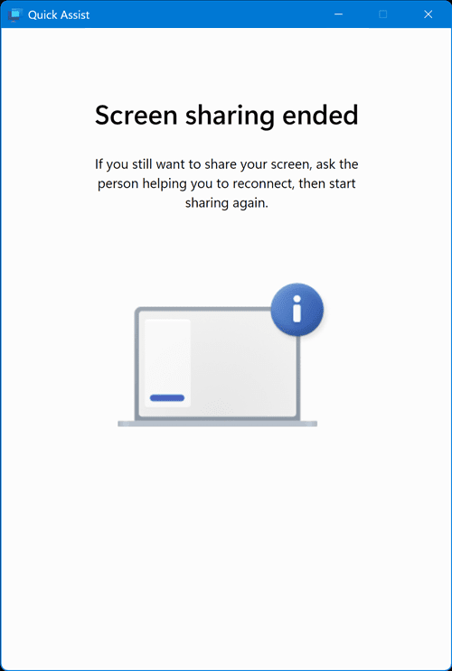 How to get and provide remote support using the Quick Assist app in Windows 11 Picture 16