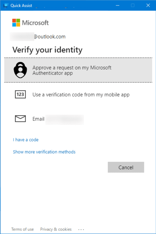 How to get and provide remote support using the Quick Assist app in Windows 11 Picture 5