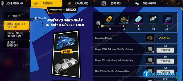 How to get Blue Lock skin in Free Fire for free Picture 4