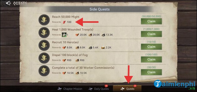 How to get Crystals in Viking Rise 2024 latest update Picture 1